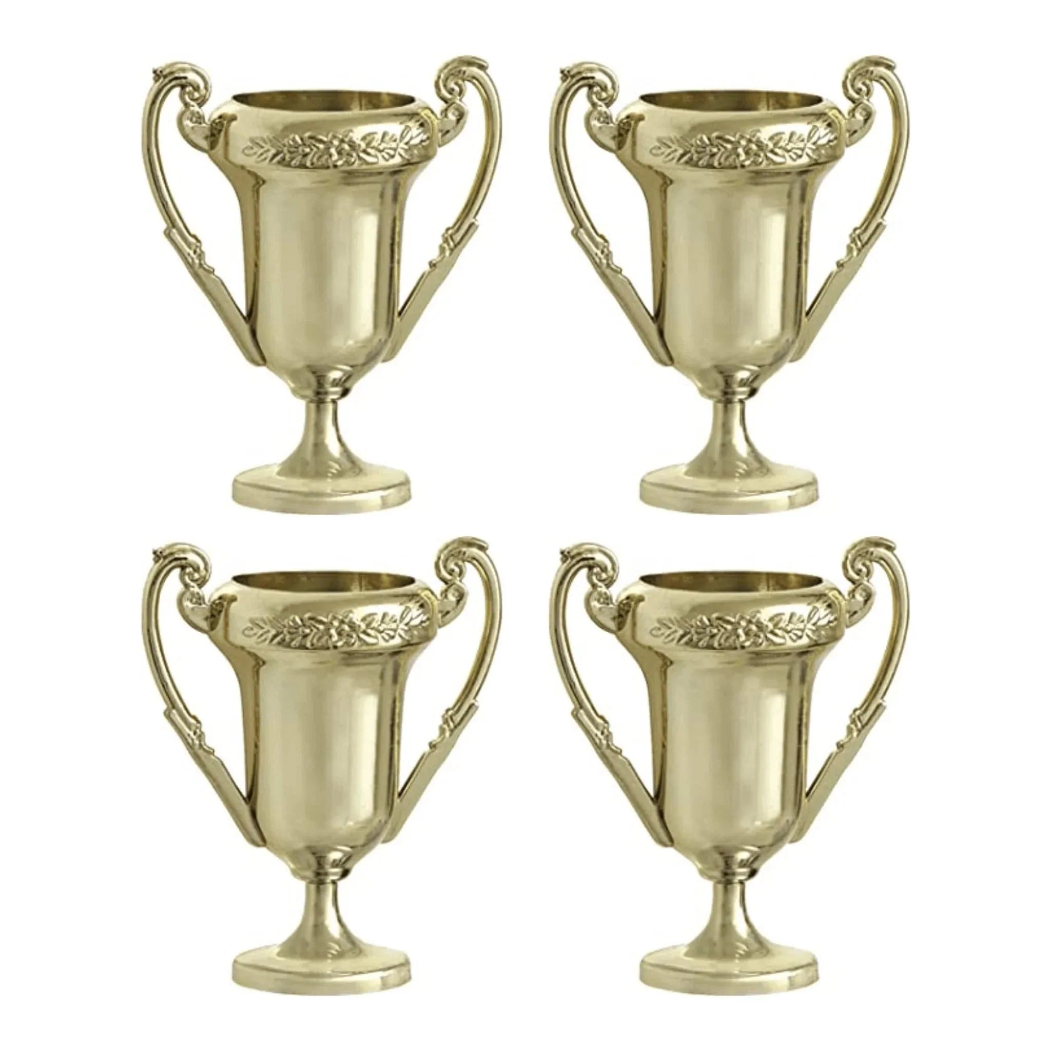 Awards Night Mini Trophies 4pk Gold