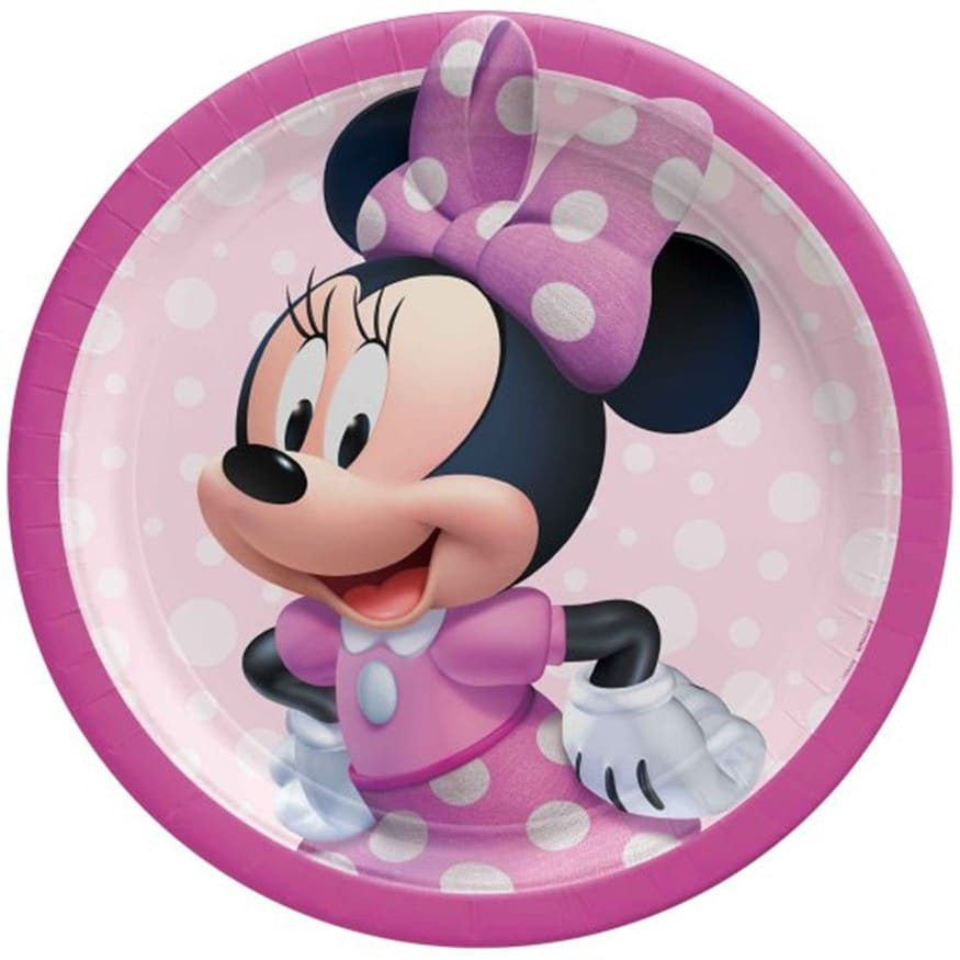 Minnie Mouse Forever Party Paper Plates 9in (8)