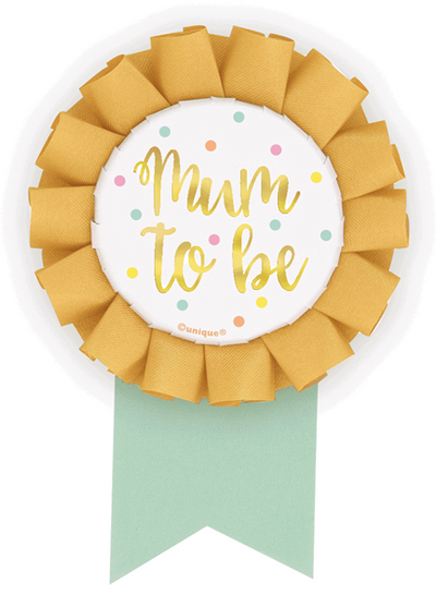 Mum to Be - Yellow Badge