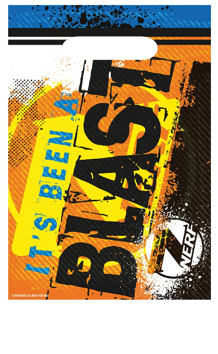 Nerf Party Loot Bags (8pk)