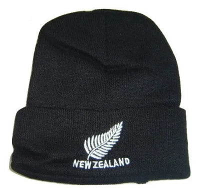 New Zealand Fern Supporters Beanie