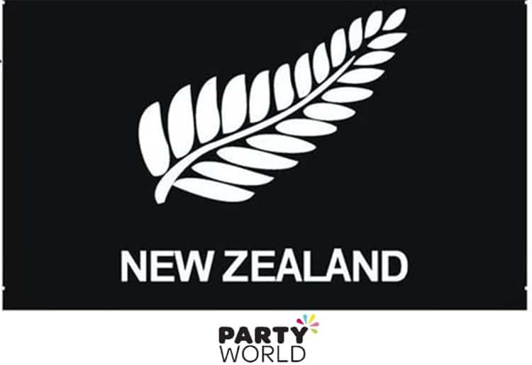 New Zealand Fern Flag Banner (5m)
