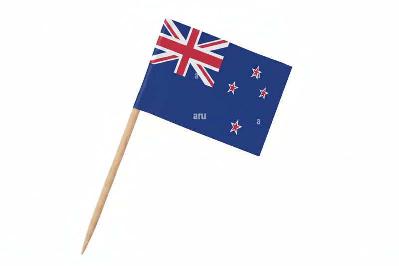 New Zealand Flag Picks (20pk)