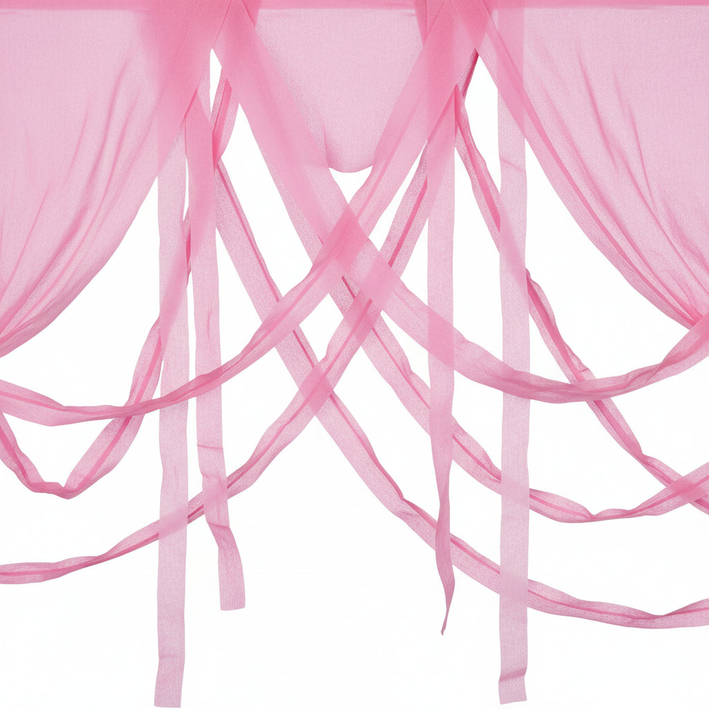 Crepe Streamers 24m Pale Pink 2pk