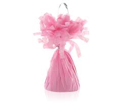 Balloon Weight - Pink Paper