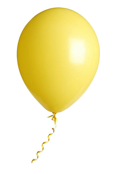 Party Balloons 12pk Yellow