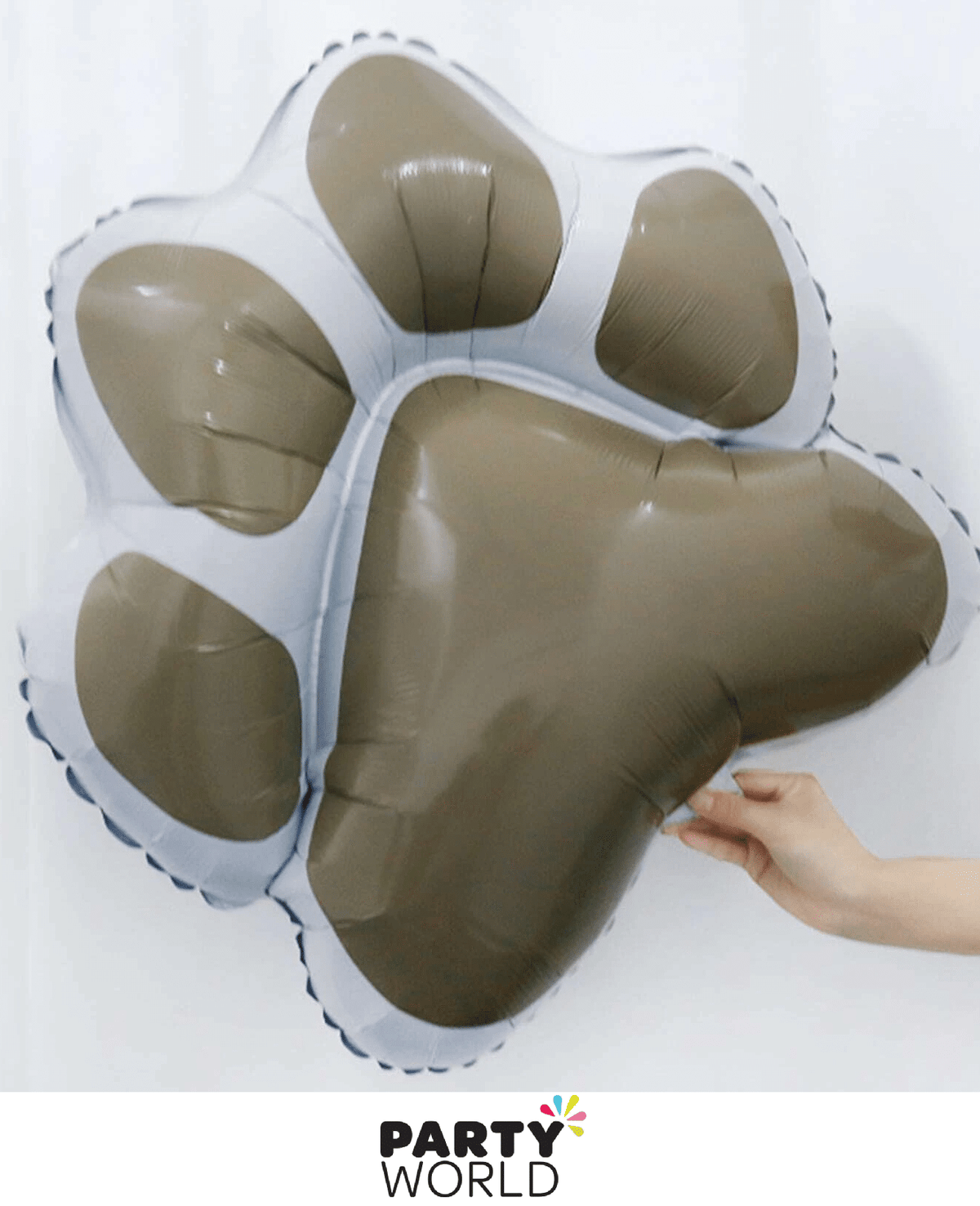 Paw Print Shaped Foil Balloon 65 x 60 cm