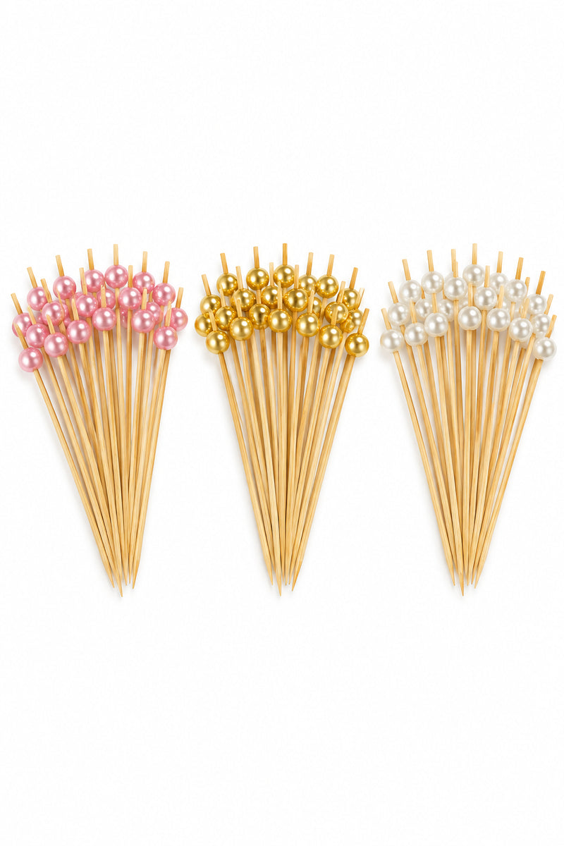 Pearl Food Picks Assorted 12pk