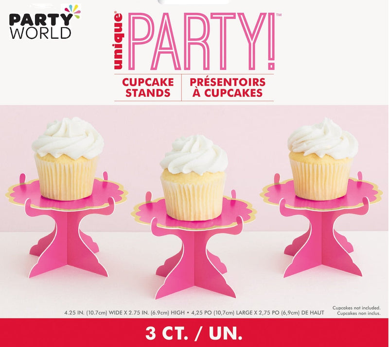 Fuchsia Pink Paper Plates 9in (8)