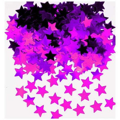 Scatter Confetti Star Small Fuchsia