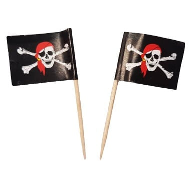 Pirate Flag Picks (12)