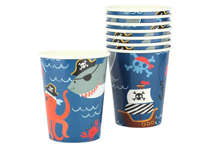 Pirate Party Cups - 8pk