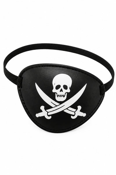 Single pirate eye patch for kids pirate parties, treasure hunts and dress-up days