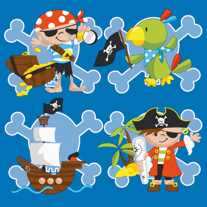 Pirate Luncheon Napkins 20pk