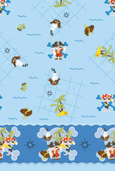 Little Pirate Party Plastic Tablecover