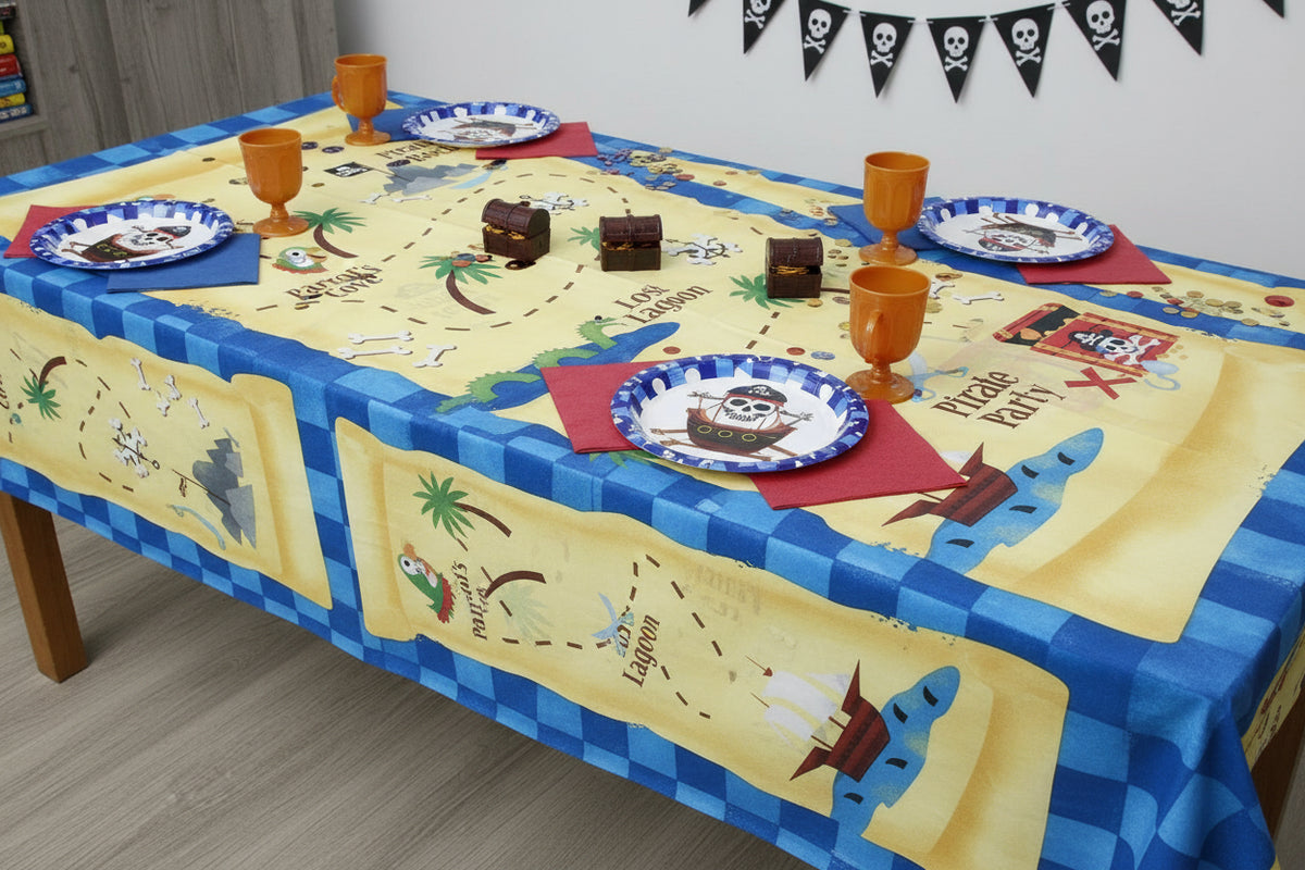 Pirate Treasure Party Paper Tablecover