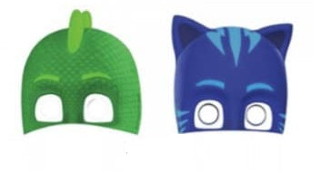 PJ Masks Paper Masks (6pk - only green & blue)