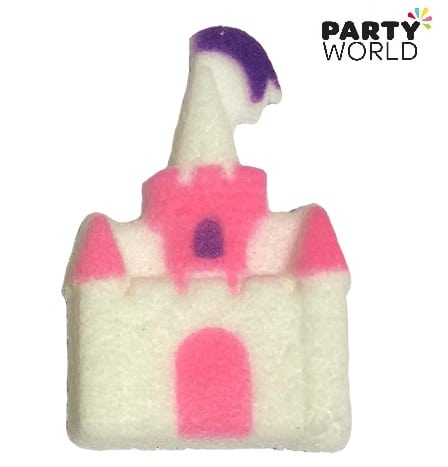 Princess Castle Edible Sugar Decorations 4cm (8pk)