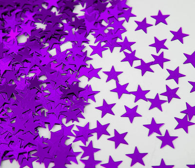 Scatter Confetti Star Small Purple