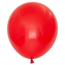 Quality Balloons 100pk, Standard Red