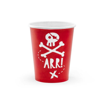 Pirate Party Cups - 6pk