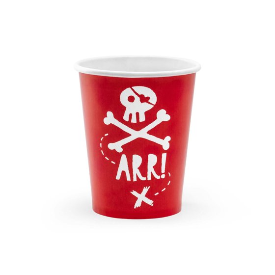 Pirate Party Cups - 6pk