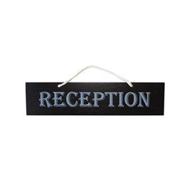 Reversible Reception Sign