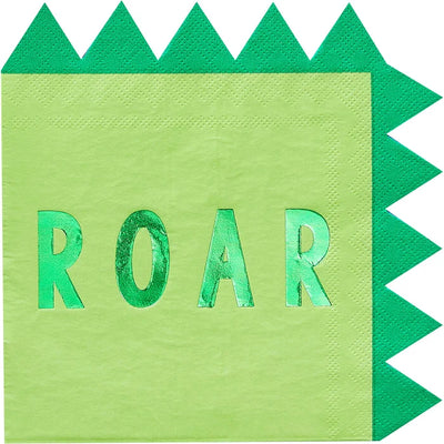 Dino Roarsome Napkins 16pk