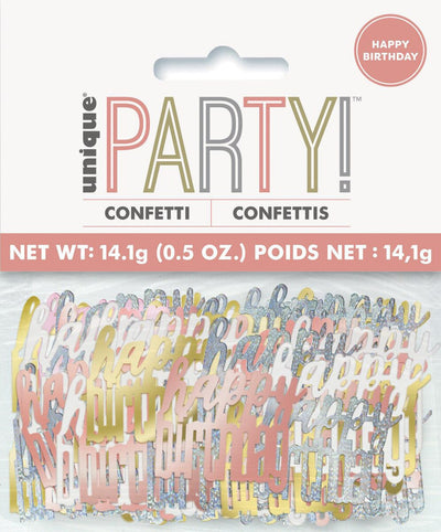 Scatter Confetti Happy Birthday - Multi Mix