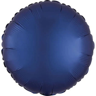 Foil Balloon Satin Luxe - Matte Metallic Blue
