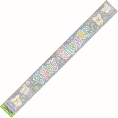 Polka Dots Baby Shower Banner 2.7m
