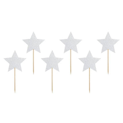 Star Cake Toppers 8pk