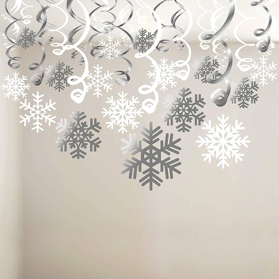 Snowflake Swirl Decoration