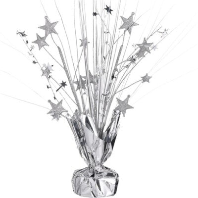 Balloon Weight - Silver Spangle