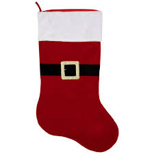 Santa's Belt Christmas Stocking 40cm