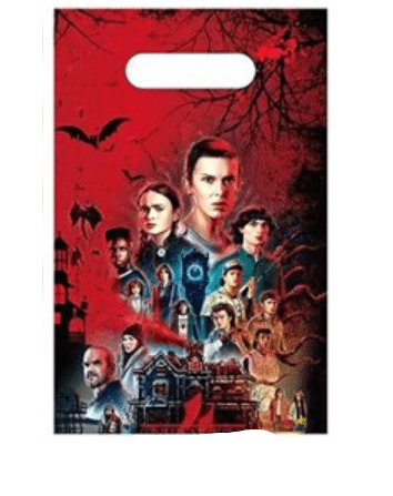 Stranger Things Plastic Loot Bags (10pk)