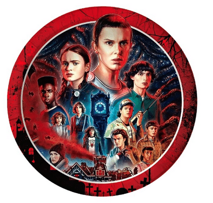 Stranger Things Paper Plates 7inch 10pk