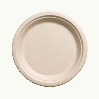 Sugar Cane Plate 23cm 125pk