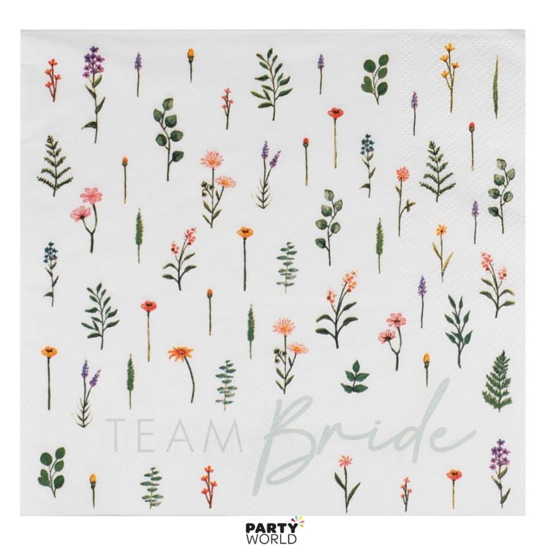 Bridal - Team Bride Luncheon Napkins (16pk)