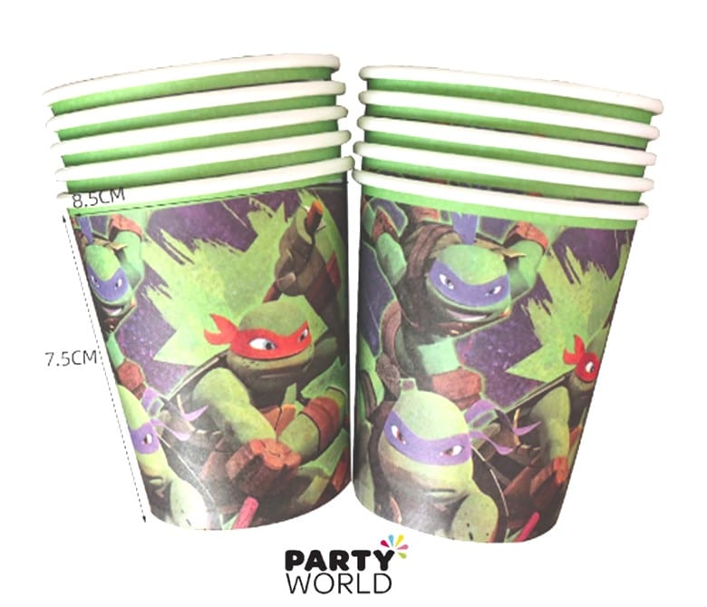 Teenage Mutant Ninja Turtles Paper Cups (10pk)