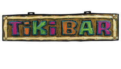 Tiki Bar Plastic Decoration 106cm