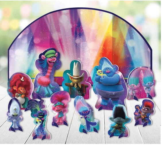 Trolls Party Table Decorating Kit