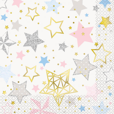 Twinkle Star Napkins 16pk