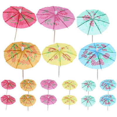 Cocktail Parasols/Umbrella 144 pk