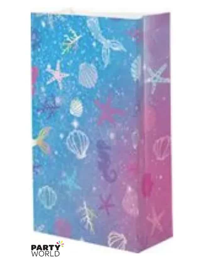 Under The Sea Mermaid Party Paper Bags (8pk)