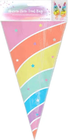 Unicorn Horn Treat Bags 15pk