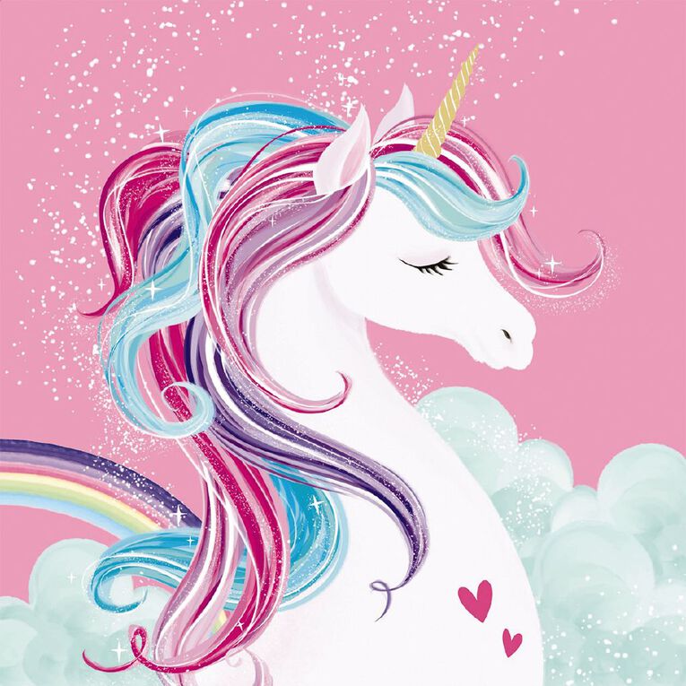 Unicorn Napkins 20pk