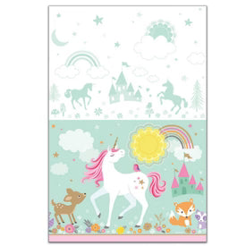 Magical Unicorn Party Plastic Tablecover