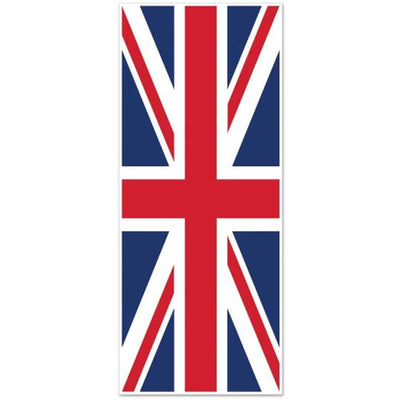 Union Jack Flag Door Cover 76 x 183cm