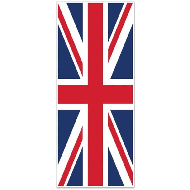 Union Jack Flag Door Cover 76 x 183cm